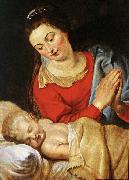 RUBENS, Pieter Pauwel Virgin and Child oil on canvas